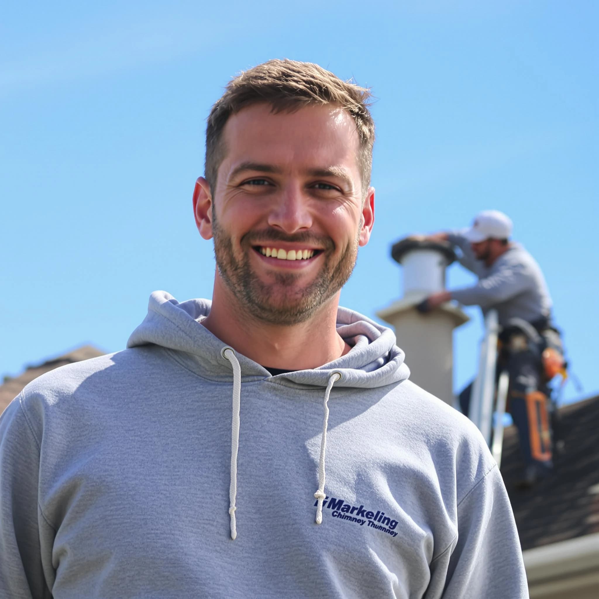 The North Strabane Chimney Sweep team.