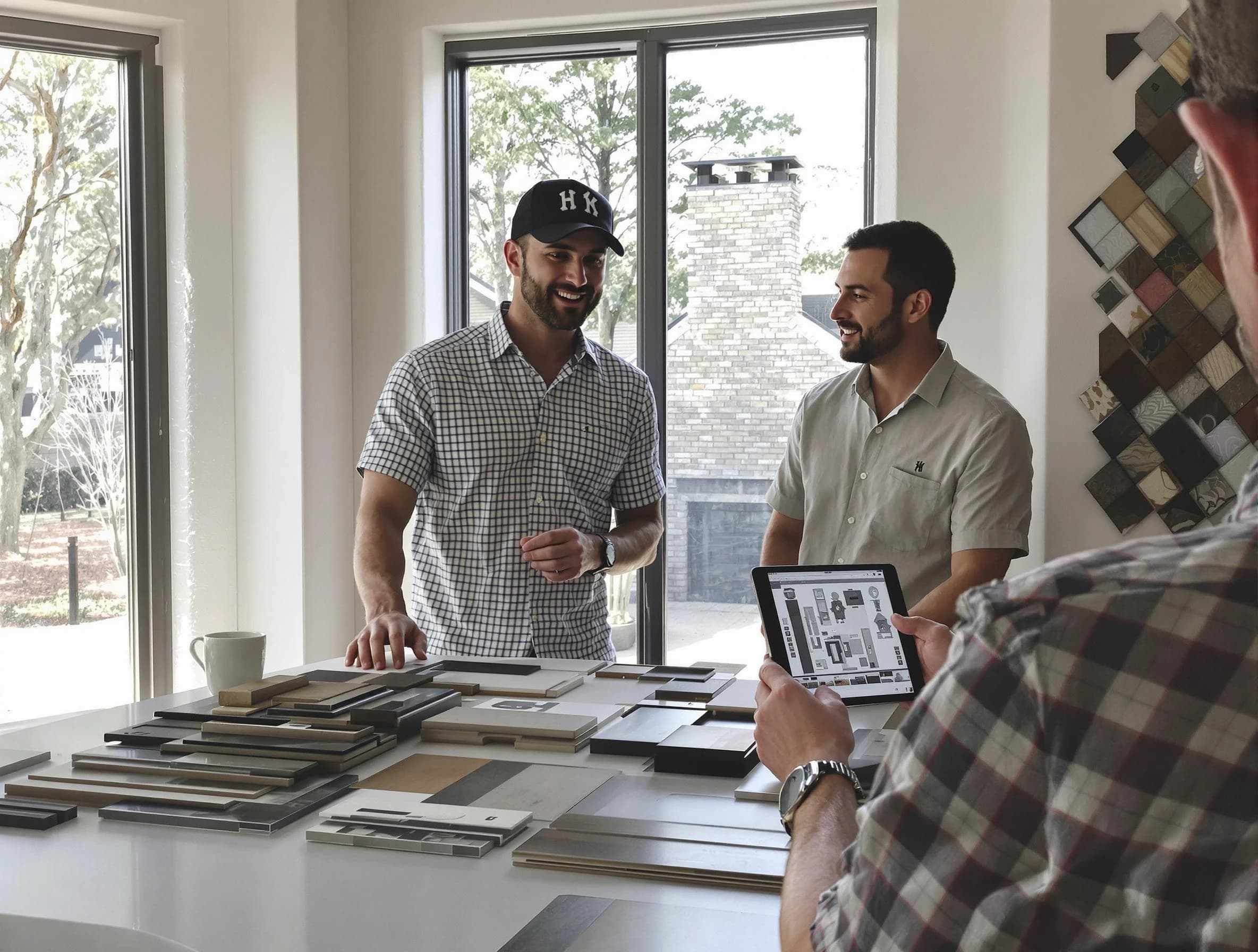 North Strabane Chimney Sweep remodeling a chimney and fireplace in North Strabane, PA