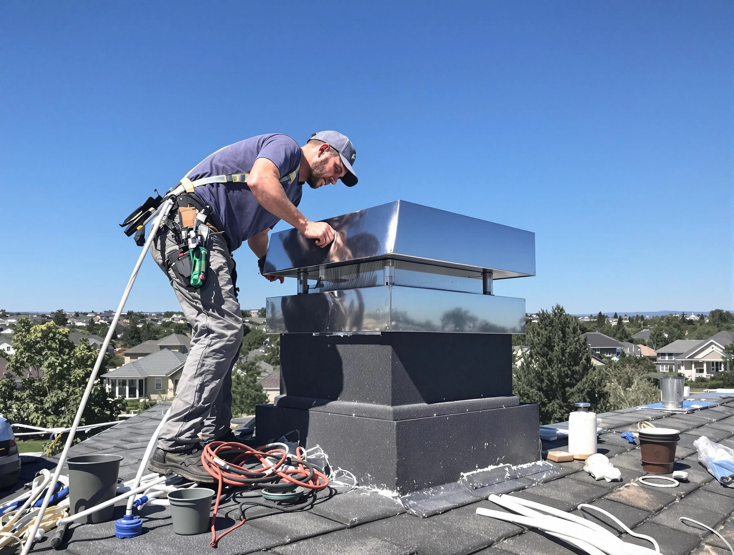Chimney Cap Services service in North Strabane, PA