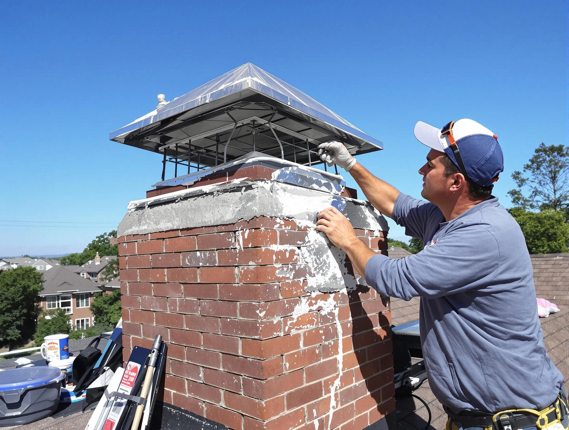 Chimney Crown Services service in North Strabane, PA