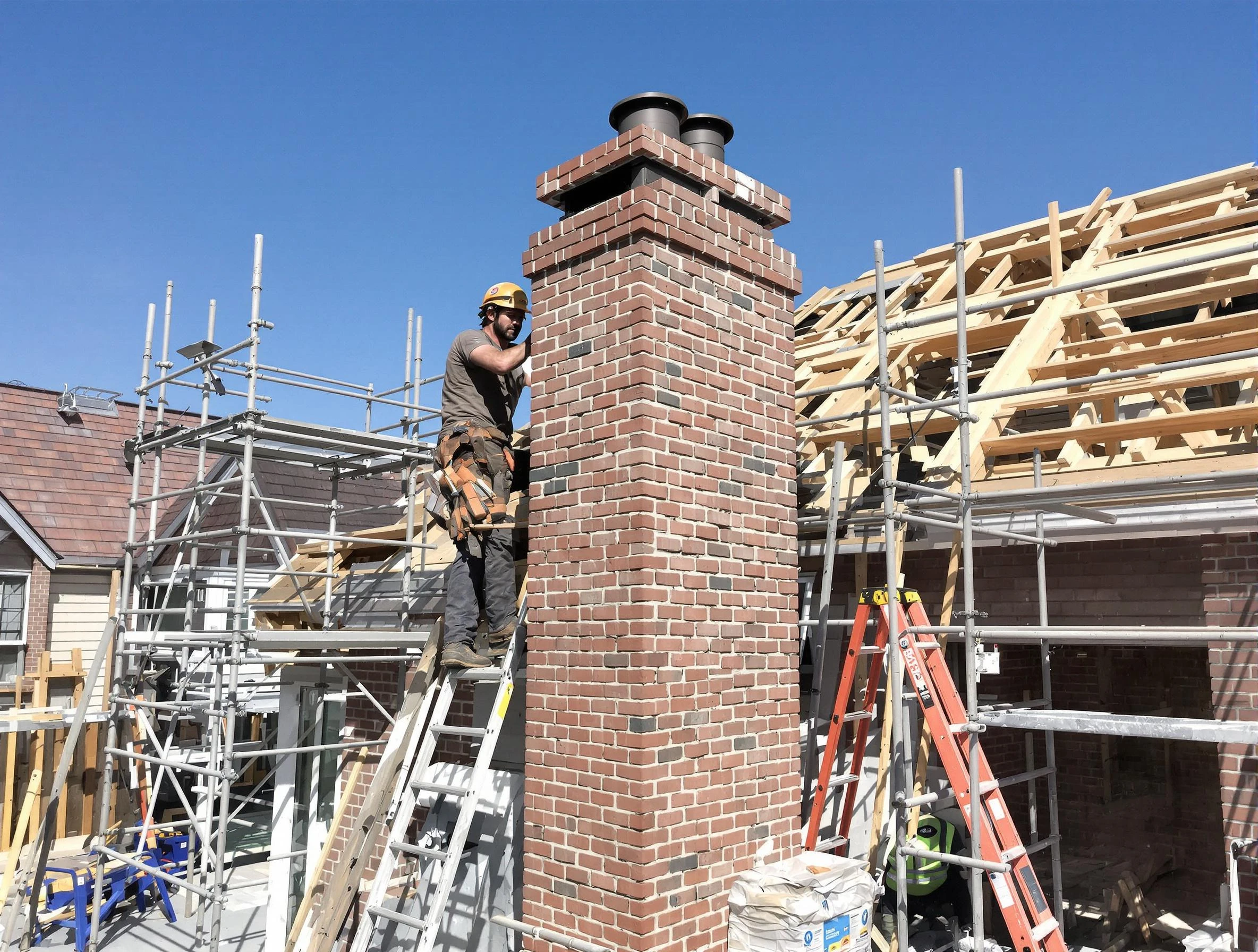 New chimney installation completed by North Strabane Chimney Sweep in North Strabane, PA
